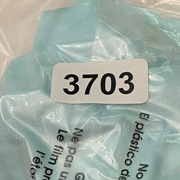 New! Victoria's Secret Sea Foam Chain Strap High-Leg Swimsuit 3703 - Picture 7 of 8